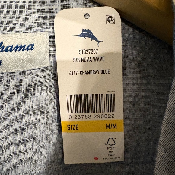 Tommy Bahama Men's Nova Wave Shirt - Picture 9 of 9
